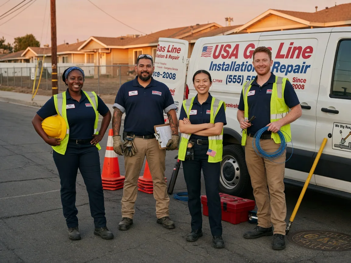 Gas Line Installation company in Waelder, TX